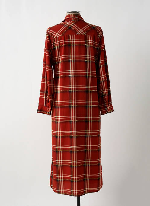 Robe mi-longue rouge PURPLE'S pour femme