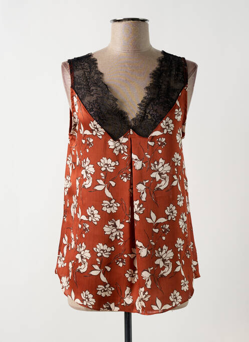 Top marron MAISON MARLEY pour femme