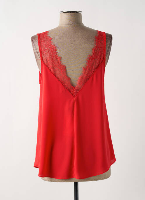 Tunique sans manche rouge MAISON MARLEY pour femme