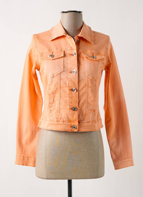 Veste casual orange SOFTY pour femme