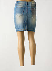 Jupe courte bleu ONADO pour femme seconde vue
