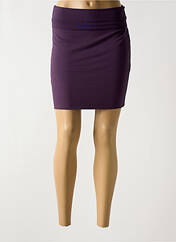 Jupe courte violet RENDEZ-VOUS pour femme seconde vue