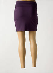 Jupe courte violet RENDEZ-VOUS pour femme seconde vue