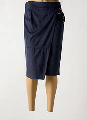 Jupe mi-longue bleu EMA BLUE'S pour femme seconde vue