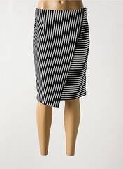 Jupe mi-longue noir JUS D'ORANGE pour femme seconde vue