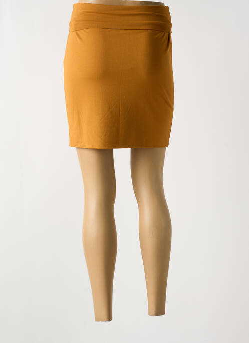 Jupe courte jaune RENDEZ-VOUS pour femme