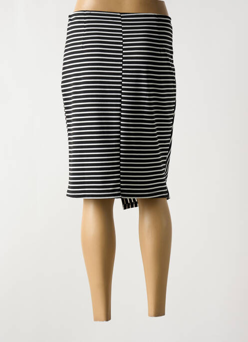Jupe mi-longue noir JUS D'ORANGE pour femme
