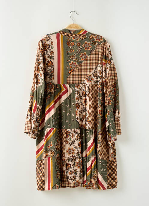 Robe longue vert MY LILI pour femme