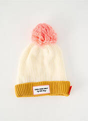 Bonnet beige HELLO HOSSY pour enfant seconde vue