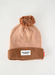 Bonnet beige HELLO HOSSY pour homme seconde vue