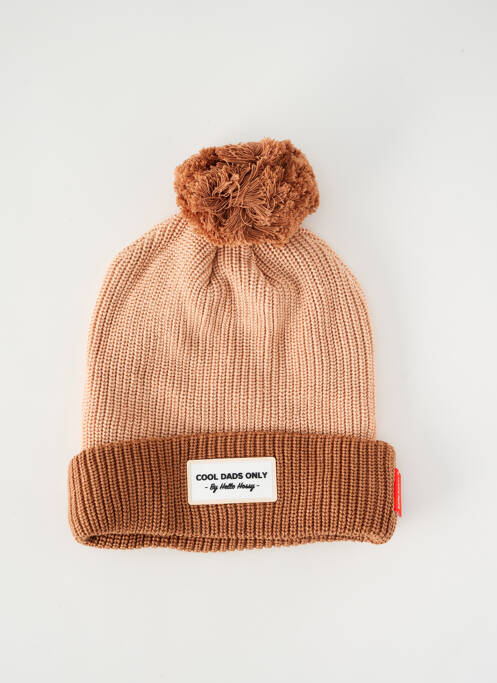 Bonnet beige HELLO HOSSY pour homme