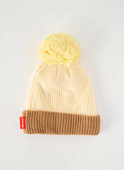Bonnet beige HELLO HOSSY pour enfant seconde vue