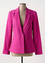 Blazer poches rose ICHI femme