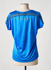 Top bleu DANIELA pour femme seconde vue