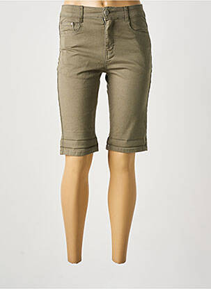 Bermuda taille normale taille normale vert VOGGO femme