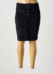 Jupe mi-longue taille normale noir ONADO femme