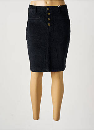 Jupe mi-longue taille normale noir ONADO femme