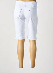 Bermuda blanc VOGGO pour femme seconde vue