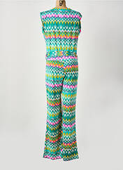 Combi-pantalon vert LADY LOL pour femme seconde vue