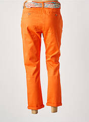 Pantalon 7/8 orange ONADO pour femme seconde vue