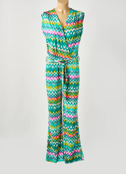 Combi-pantalon vert LADY LOL pour femme