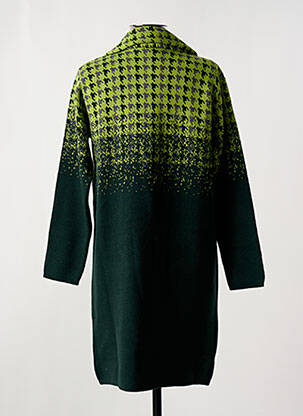 Veste casual col tailleur vert WNT COLLECTION femme