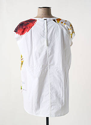 T-shirt coupe cintrée manches courtes blanc HIGH femme