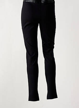 Pantalon slim taille basse taille basse noir ABSOLU femme