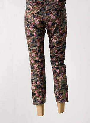Pantalon 7/8 stretch vert MASON'S femme