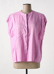 Chemisier rose REPEAT pour femme seconde vue