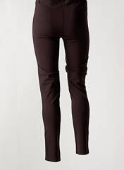 Pantalon slim marron ABSOLU pour femme seconde vue