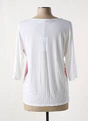 T-shirt blanc WHYCI MILANO pour femme seconde vue