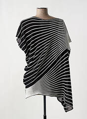 T-shirt noir PIER ANTONIO GASPARI pour femme seconde vue