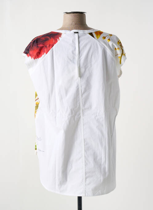 T-shirt coupe cintrée manches courtes blanc HIGH femme
