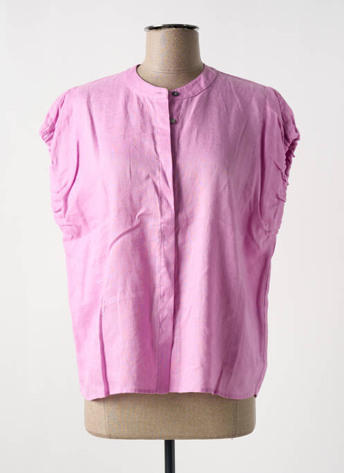 Chemisier rose REPEAT pour femme