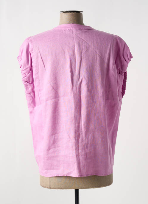 Chemisier rose REPEAT pour femme