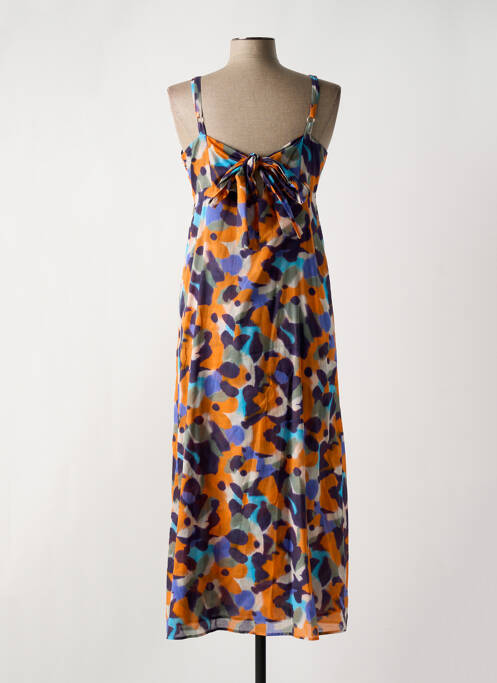 Robe longue orange ROSSO 35 pour femme