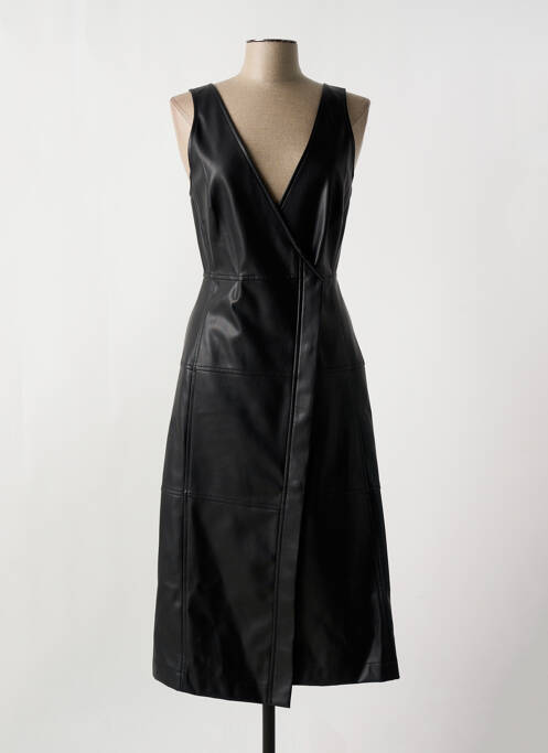 Robe mi-longue noir LIVIANA CONTI pour femme