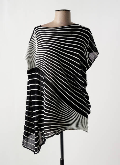 T-shirt noir PIER ANTONIO GASPARI pour femme