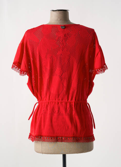 T-shirt rouge HIGH pour femme