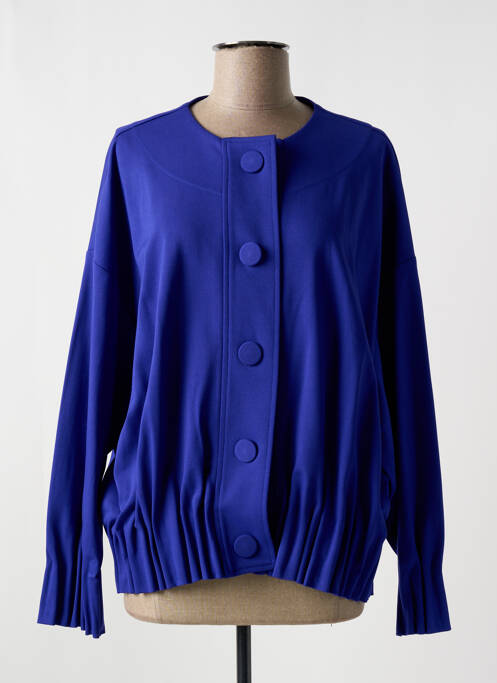 Veste casual bleu MEIMEIJ pour femme
