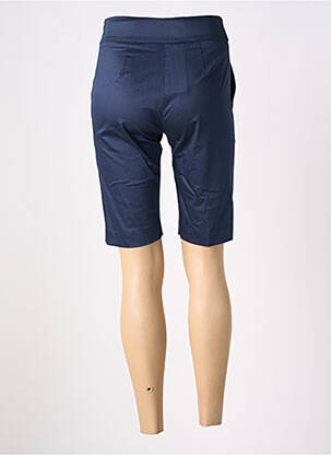 Bermuda taille haute taille haute bleu D.EXTERIOR femme