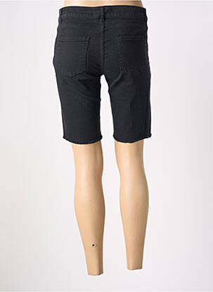 Bermuda coupe droite taille normale noir LIVIANA CONTI femme