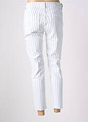 Jeans coupe slim blanc DENIM STUDIO pour femme seconde vue