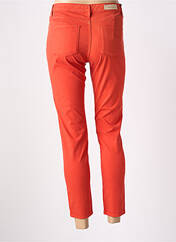 Pantalon 7/8 orange DENIM STUDIO pour femme seconde vue