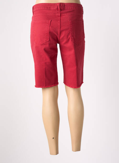 Bermuda rouge LIVIANA CONTI pour femme