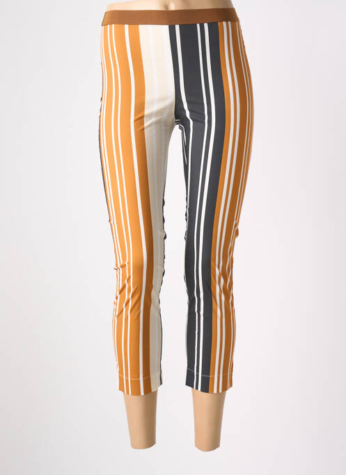 Pantalon 7/8 marron LIVIANA CONTI pour femme