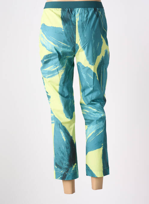 Pantalon 7/8 vert LIVIANA CONTI pour femme