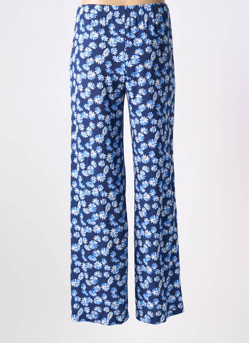 Pantalon large bleu ROSSO 35 pour femme