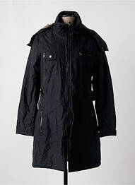 Parka manches longues a capuche noir RWD femme